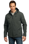 Port Authority Textured Hooded Soft Shell Jacket