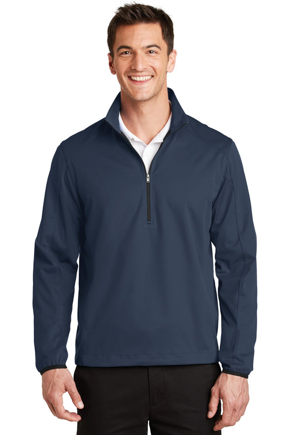 Port Authority Active 1/2-Zip Soft Shell Jacket