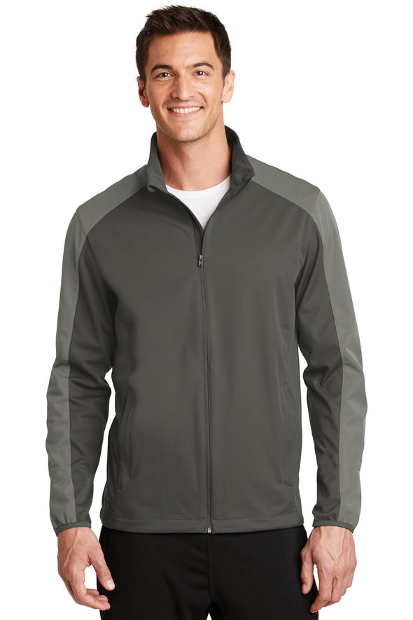 Port Authority Active Colorblock Soft Shell Jacket