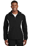 Sport-Tek Colorblock Raglan Anorak