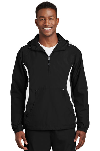 Sport-Tek Colorblock Raglan Anorak