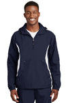 Sport-Tek Colorblock Raglan Anorak