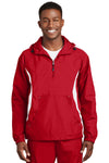 Sport-Tek Colorblock Raglan Anorak