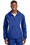 Sport-Tek Colorblock Raglan Anorak
