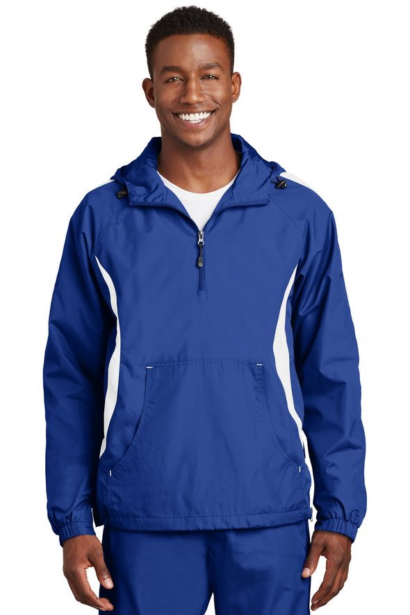 Sport-Tek Colorblock Raglan Anorak