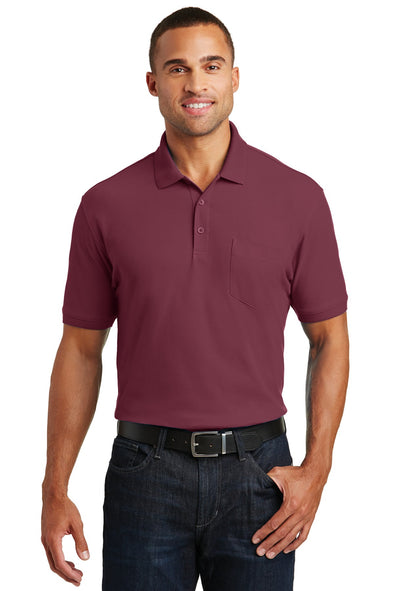Port Authority Core Classic Pique Pocket Polo