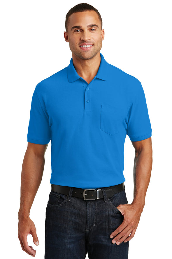 Port Authority Core Classic Pique Pocket Polo