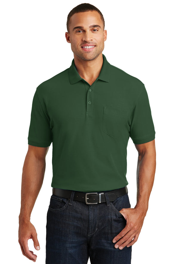 Port Authority Core Classic Pique Pocket Polo