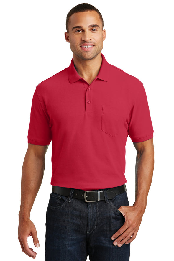Port Authority Core Classic Pique Pocket Polo