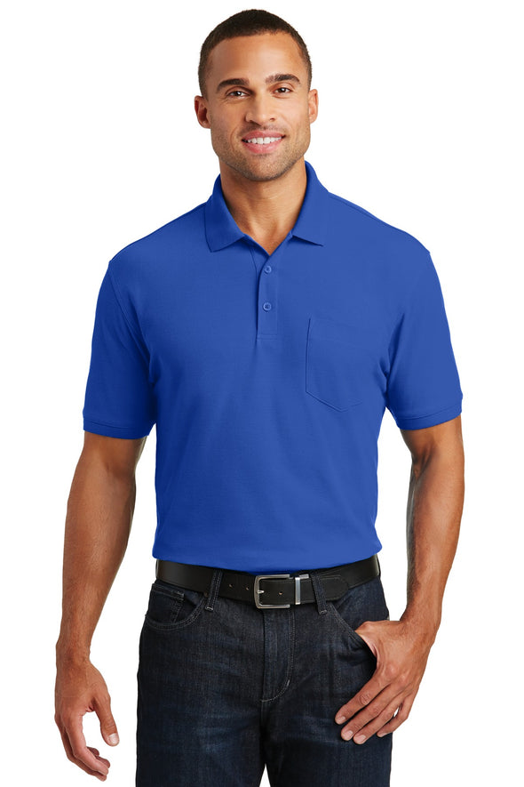 Port Authority Core Classic Pique Pocket Polo