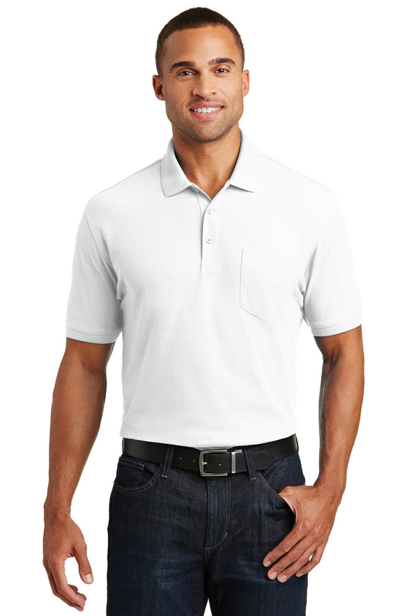 Port Authority Core Classic Pique Pocket Polo