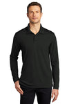 Port Authority Dry Zone UV Micro-Mesh Long Sleeve Polo