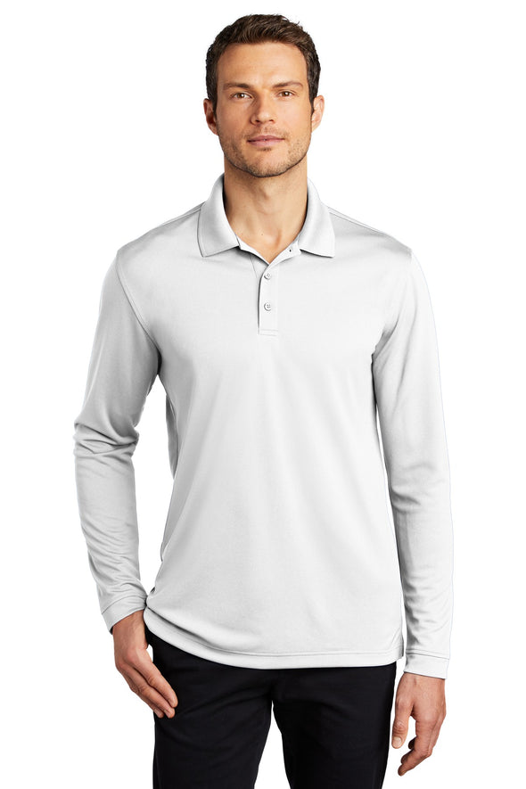 Port Authority Dry Zone UV Micro-Mesh Long Sleeve Polo