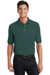 Port Authority Heavyweight Cotton Pique Polo with Pocket