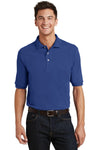 Port Authority Heavyweight Cotton Pique Polo with Pocket