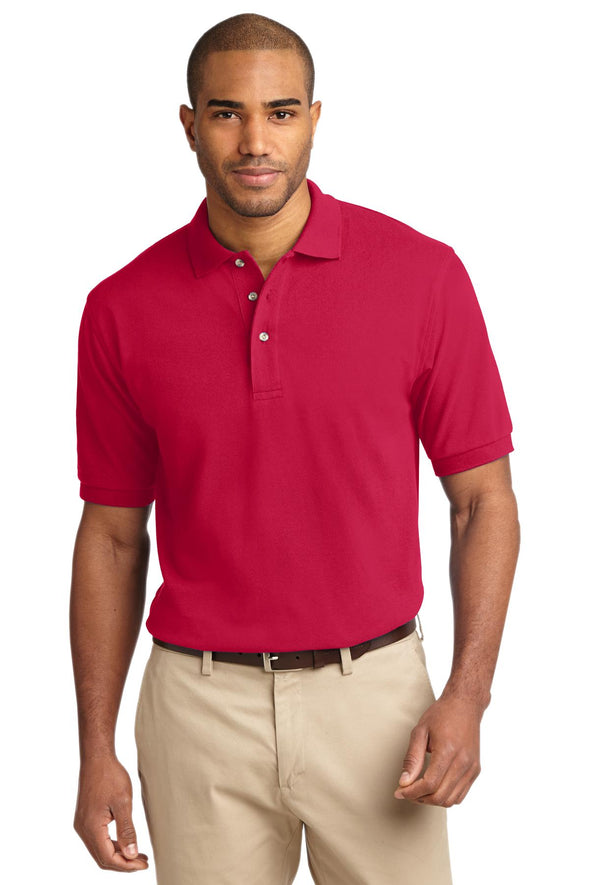 Port Authority Heavyweight Cotton Pique Polo