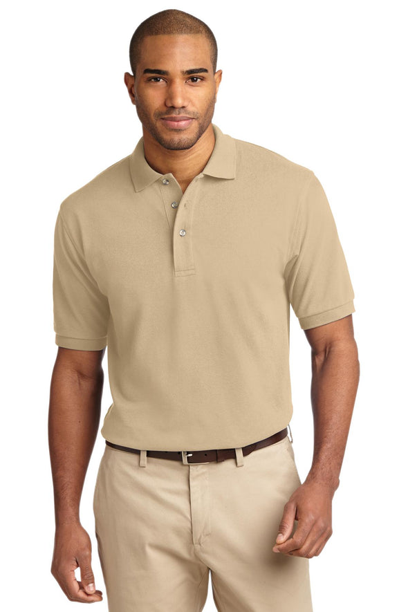 Port Authority Heavyweight Cotton Pique Polo