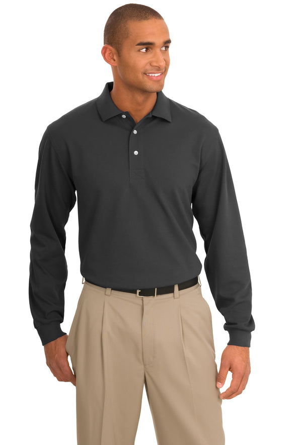 Port Authority Rapid Dry Long Sleeve Polo