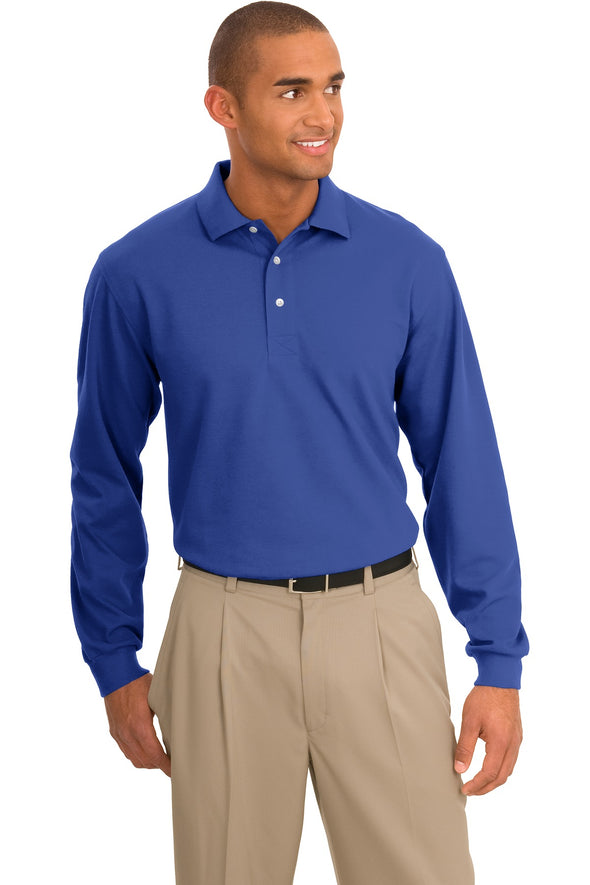 Port Authority Rapid Dry Long Sleeve Polo