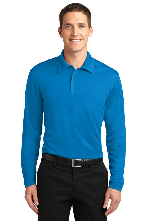 Port Authority Silk Touch Performance Long Sleeve Polo