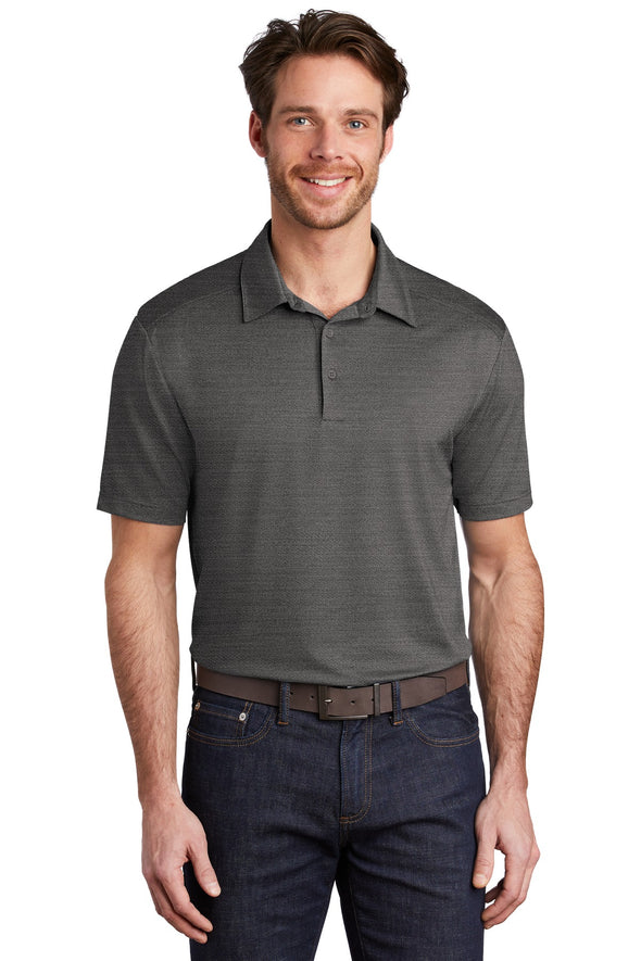 Port Authority Stretch Heather Polo