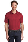 Port Authority Stretch Heather Polo
