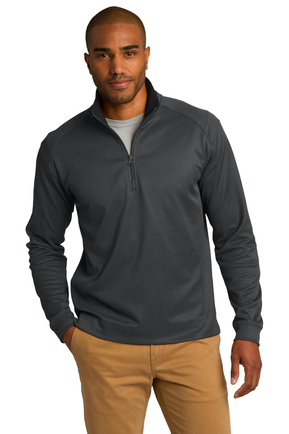 Port Authority Vertical Texture 1/4-Zip Pullover