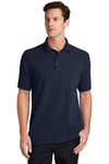 Port & Company Combed Ring Spun Pique Polo