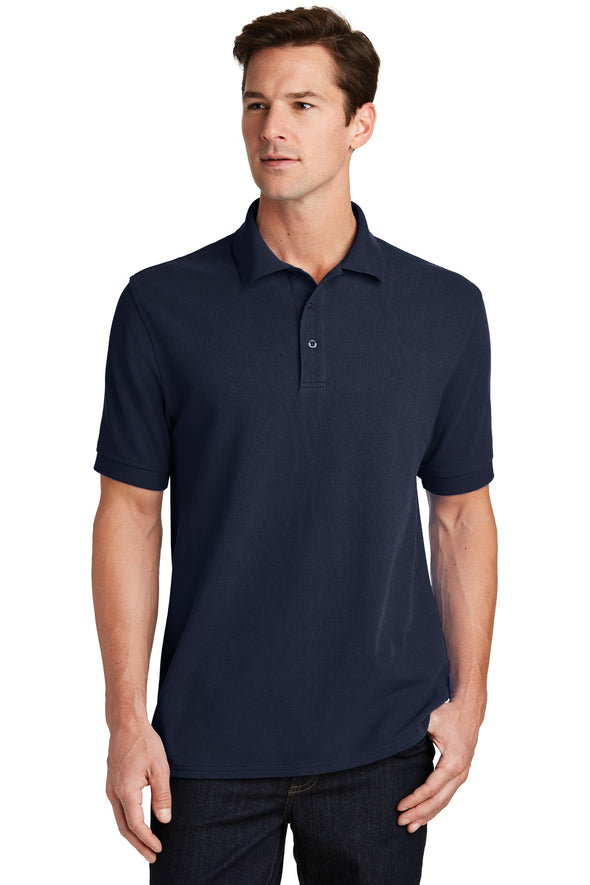 Port & Company Combed Ring Spun Pique Polo