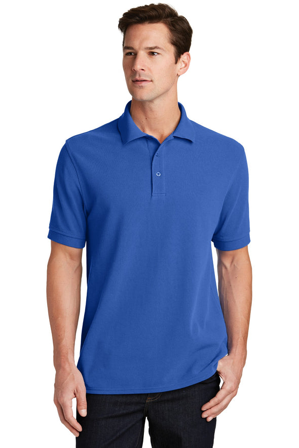 Port & Company Combed Ring Spun Pique Polo