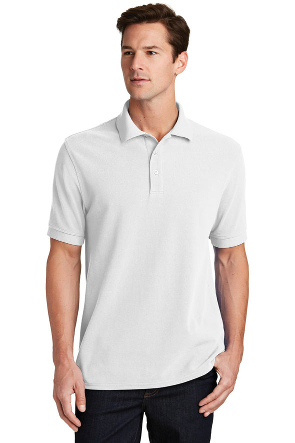 Port & Company Combed Ring Spun Pique Polo