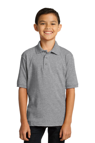 Port & Company Youth Core Blend Jersey Knit Polo