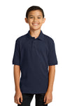Port & Company Youth Core Blend Jersey Knit Polo