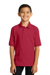 Port & Company Youth Core Blend Jersey Knit Polo
