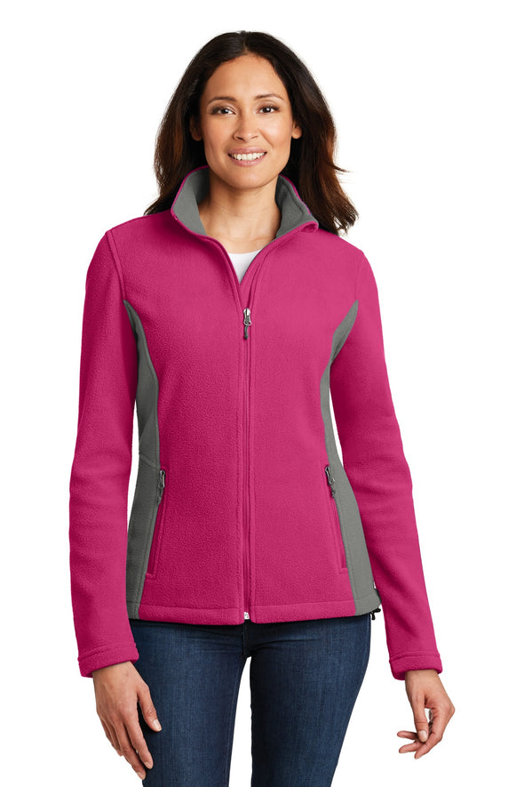 Port Authority Ladies Colorblock Value Fleece Jacket