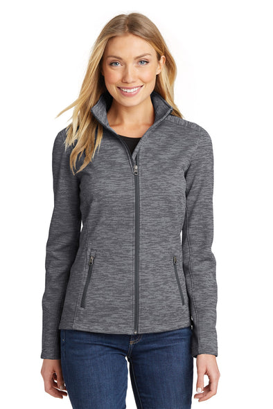 Port Authority Ladies Digi Stripe Fleece Jacket