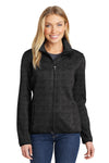Port Authority Ladies Sweater Fleece Jacket