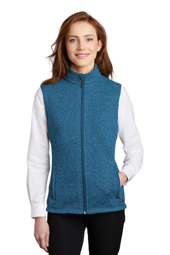 Port Authority Ladies Sweater Fleece Vest