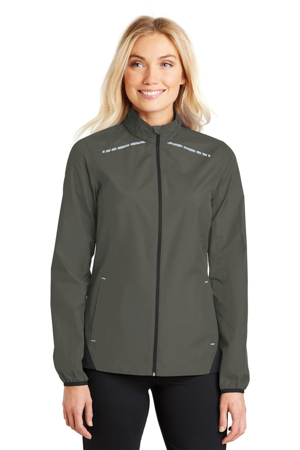 Port Authority Ladies Zephyr Reflective Hit Full-Zip Jacket