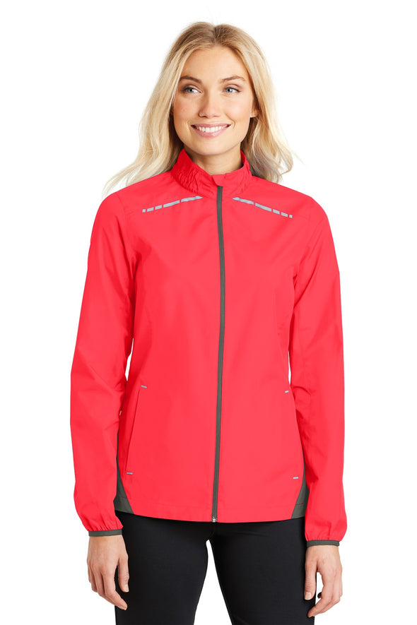 Port Authority Ladies Zephyr Reflective Hit Full-Zip Jacket