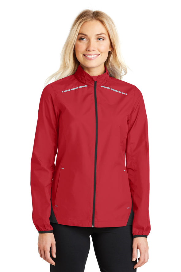 Port Authority Ladies Zephyr Reflective Hit Full-Zip Jacket