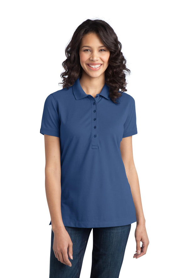 Port Authority Ladies Stretch Pique Polo