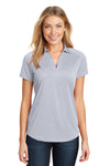 Port Authority Ladies Digi Heather Performance Polo