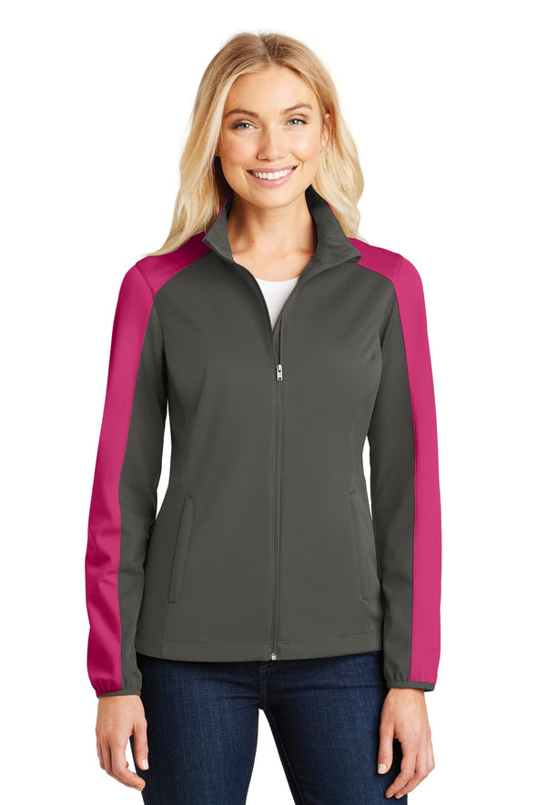 Port Authority Ladies Active Colorblock Soft Shell Jacket