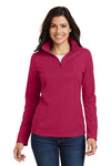 Port Authority Ladies Pinpoint Mesh 1/2-Zip