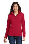 Port Authority Ladies Pinpoint Mesh 1/2-Zip