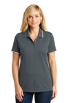 Port Authority Ladies Dry Zone UV Micro-Mesh Tipped Polo