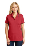 Port Authority Ladies Dry Zone UV Micro-Mesh Tipped Polo