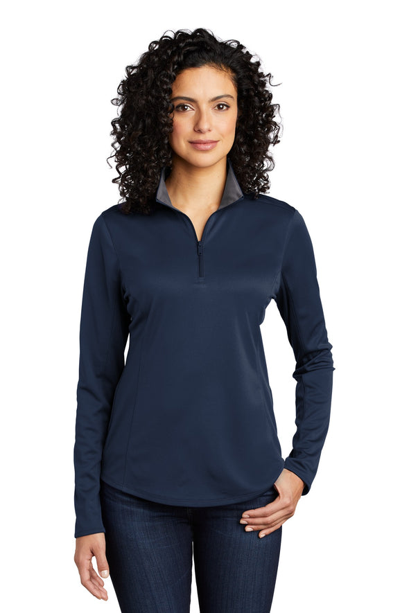 Port Authority Ladies Silk Touch Performance 1/4-Zip