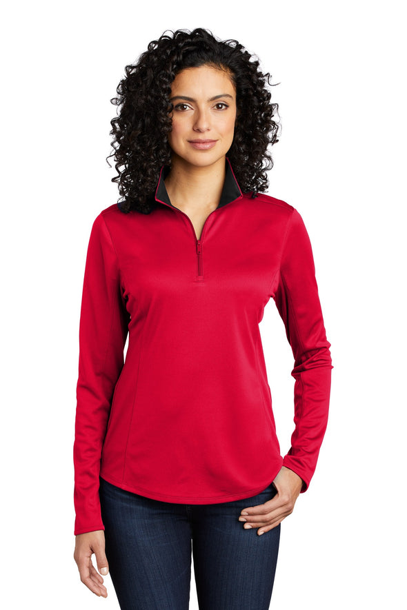 Port Authority Ladies Silk Touch Performance 1/4-Zip